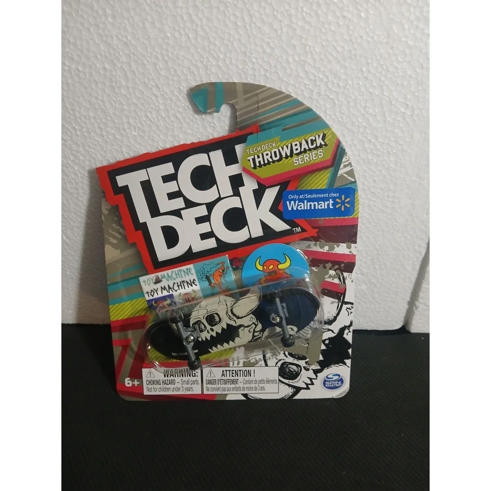 Tech Deck Toy Machine Rowley Skull Walmart Throwback Fingerboard Sealed